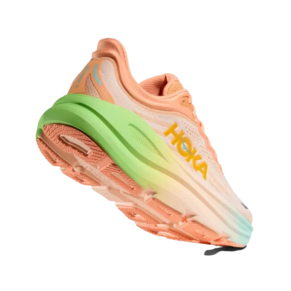 Hoka Bondi 9 frost / pale tangerine
