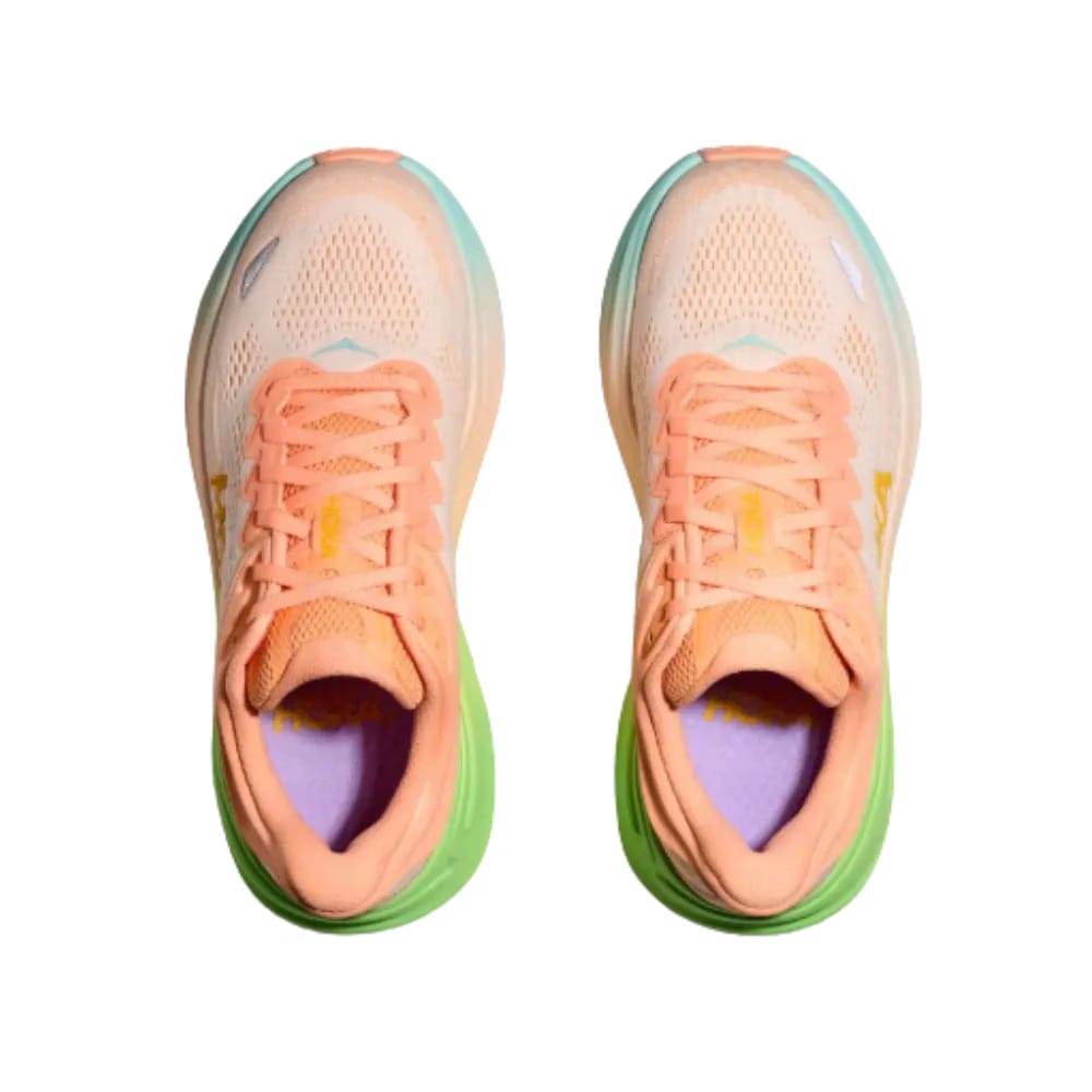 Hoka Bondi 9 frost / pale tangerine