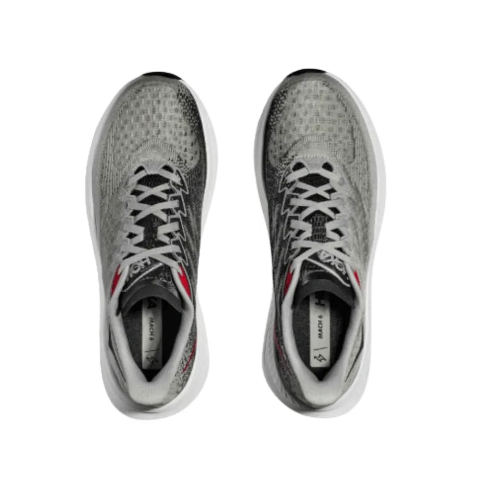Hoka Mach 6 stellar grey / black