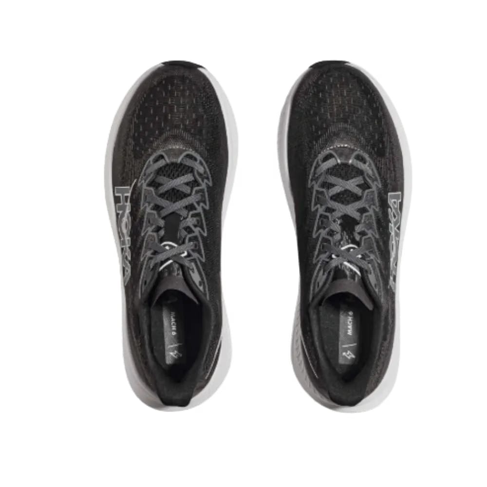 Hoka Mach 6 Black And White