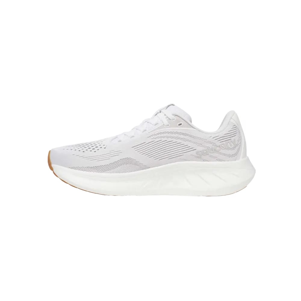 Saucony Ride 18 White Gum