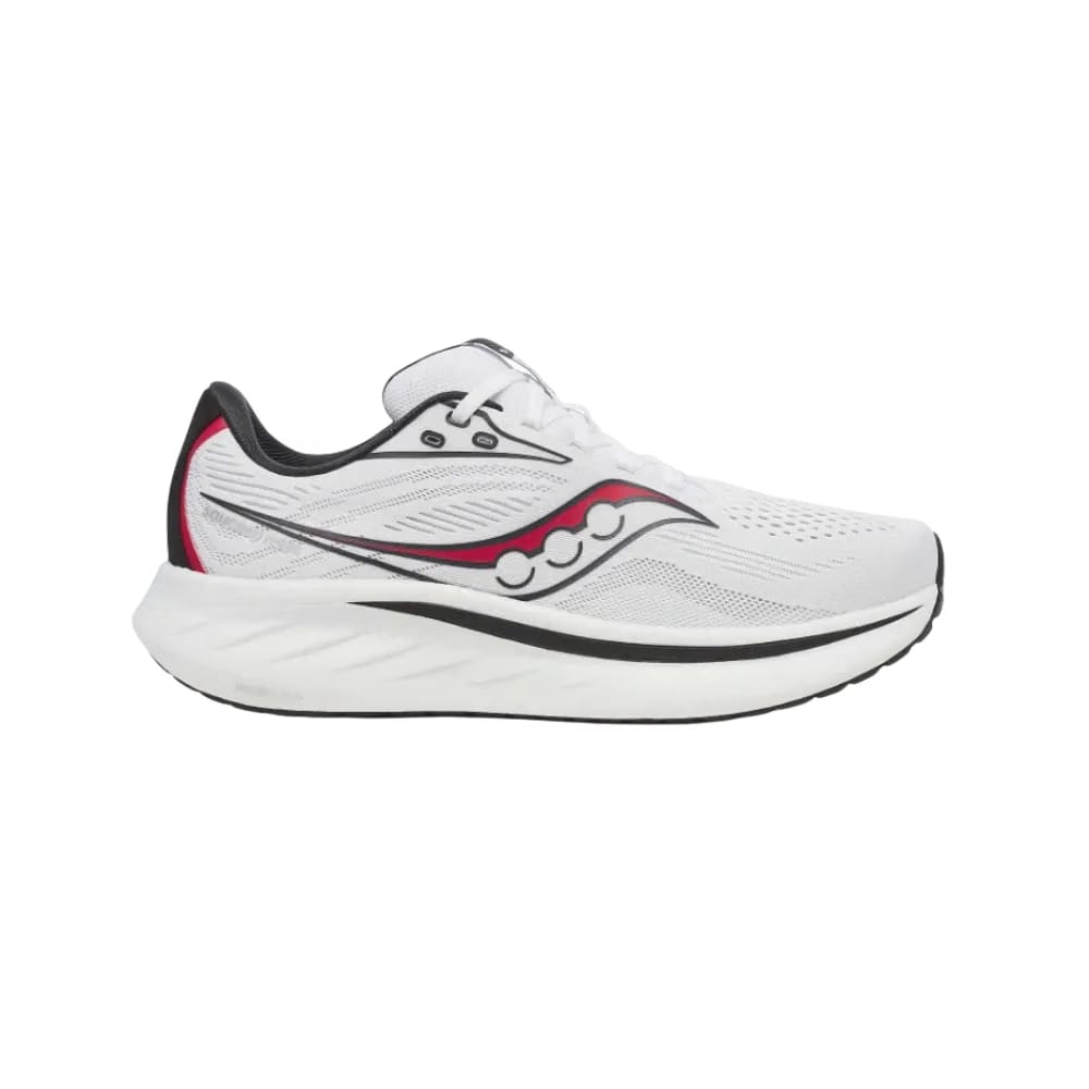 Saucony Ride 18 White Black