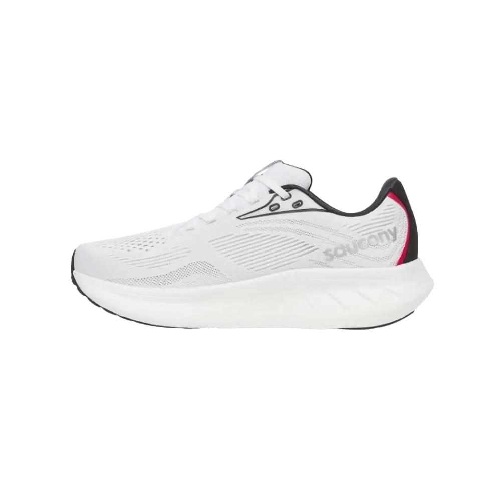 Saucony Ride 18 White Black