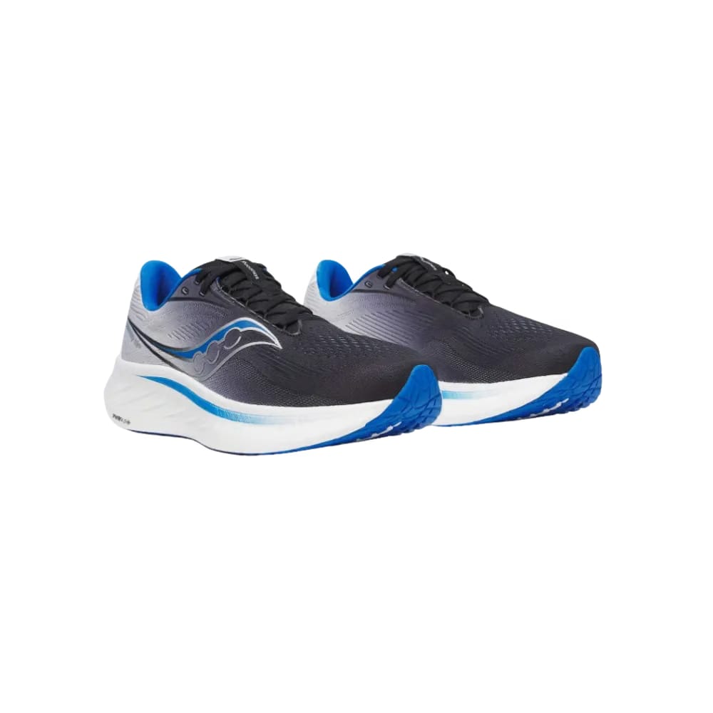 Saucony Ride 18 Black Skydiver
