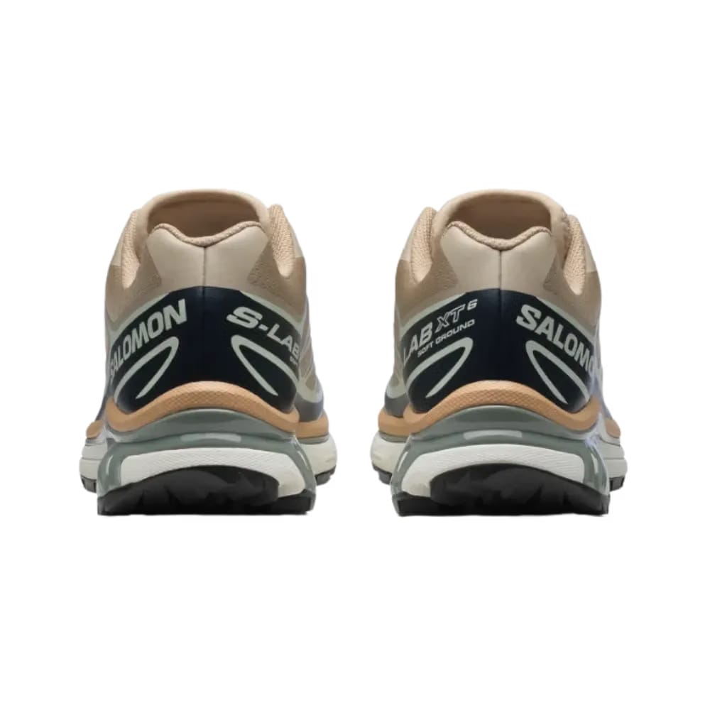 Salomon XT-6 Oxford Tan / Carbon / Clearly Aqua