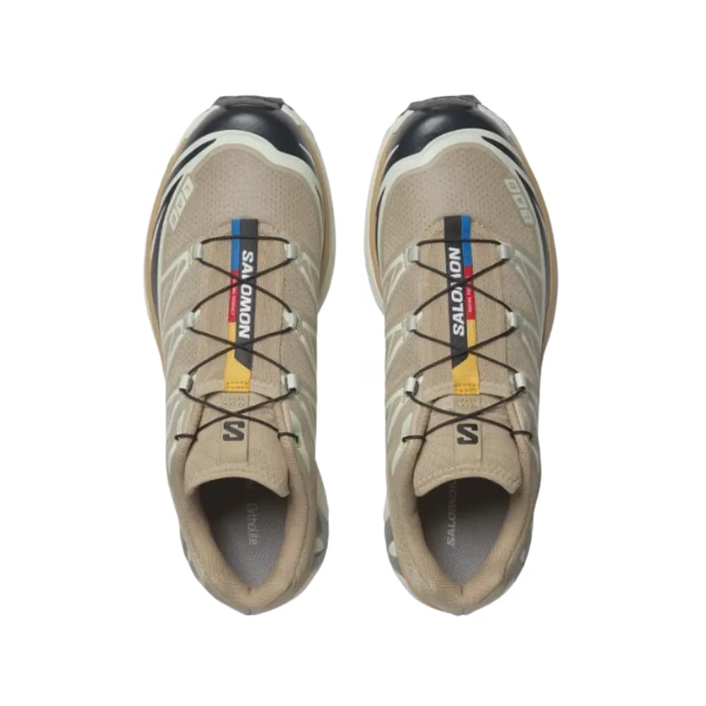 Salomon XT-6 Oxford Tan / Carbon / Clearly Aqua