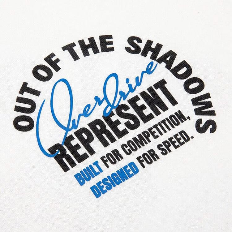Represent Clo Out Of The Shadows T-Shirt Flat White