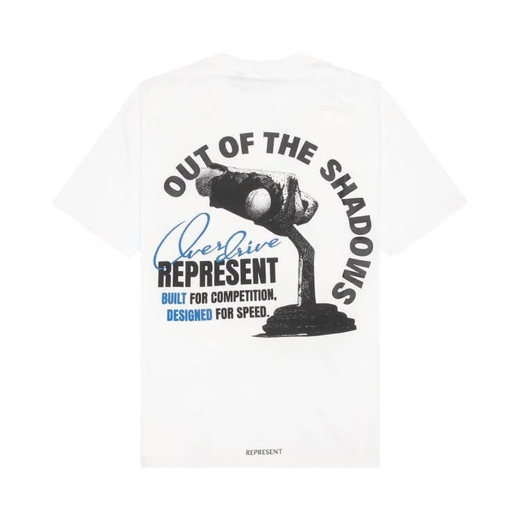 Represent Clo Out Of The Shadows T-Shirt Flat White
