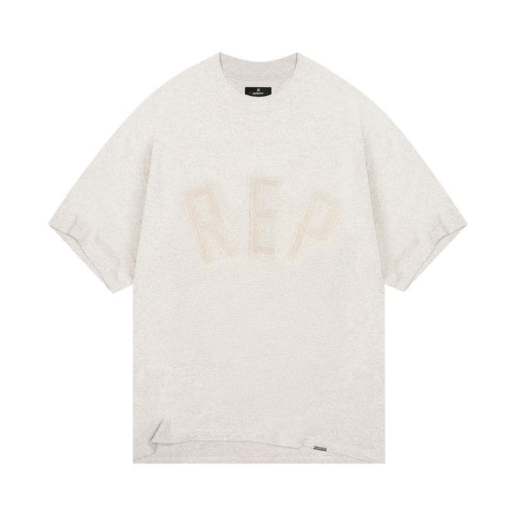 Represent Clo Rep Appliqué T-Shirt Cream