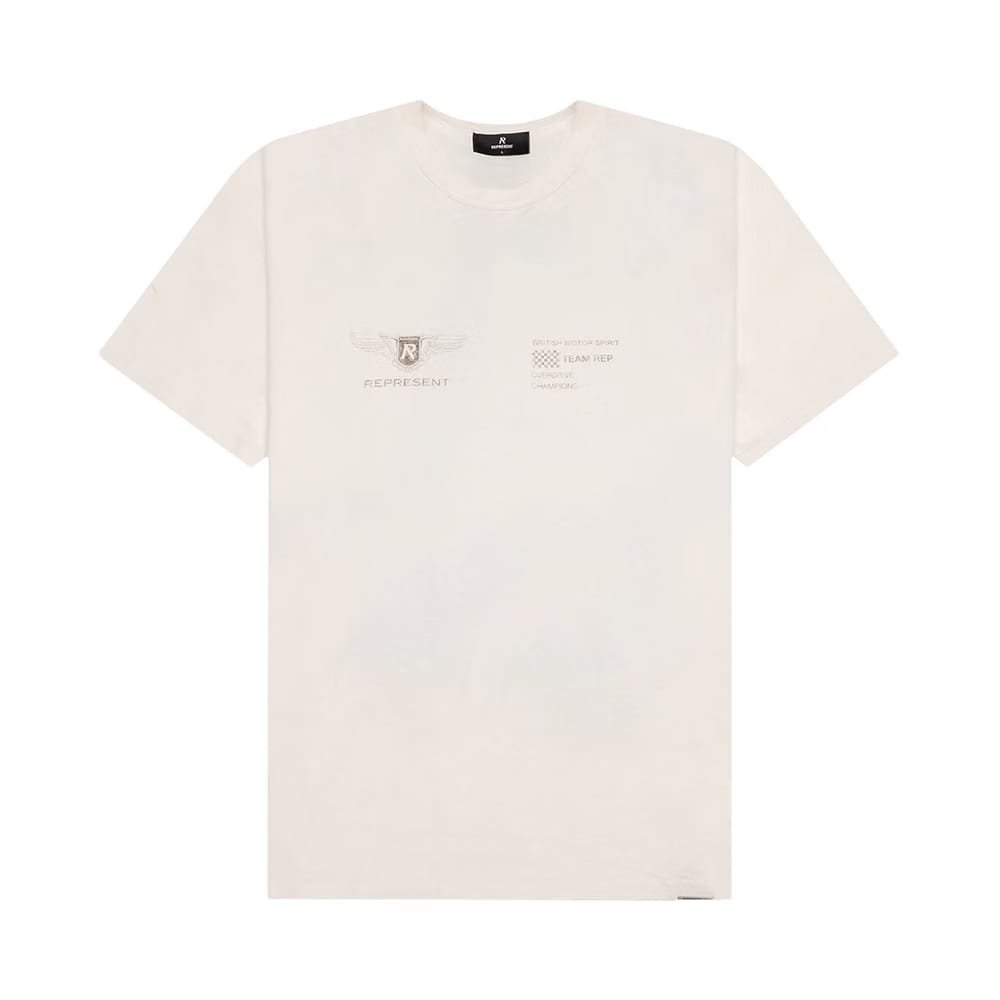 Represent Clo Team Rep T-Shirt Flat White