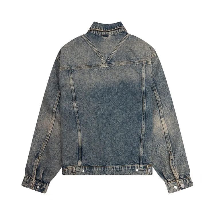 Represent Clo R4 Denim Jacket Blue Cream
