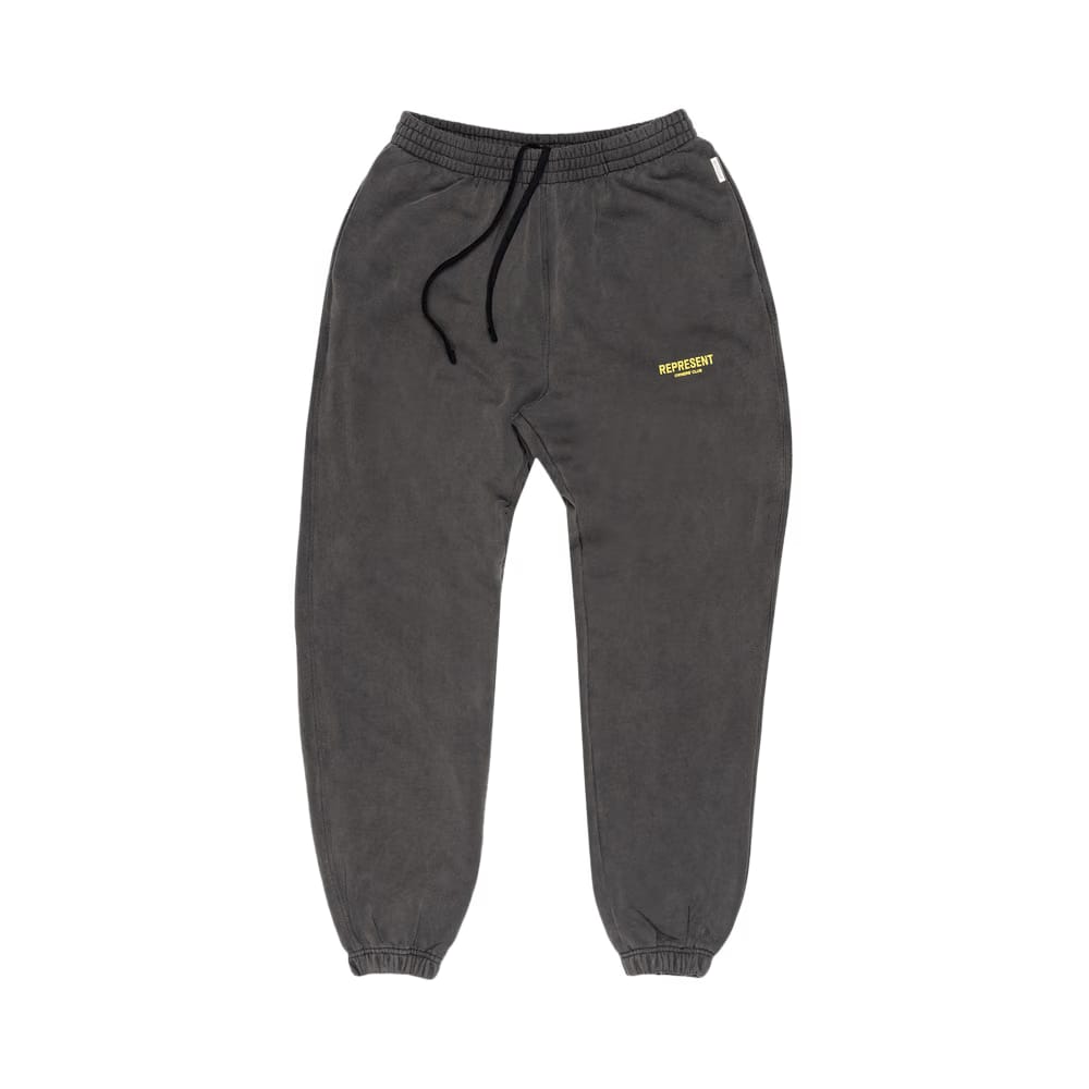 Represent Clo Represent Owners Club Sweatpant Vintage Grey/Yellow