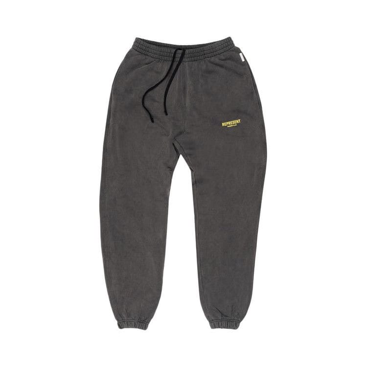 Represent Clo Represent Owners Club Sweatpant Vintage Grey/Yellow
