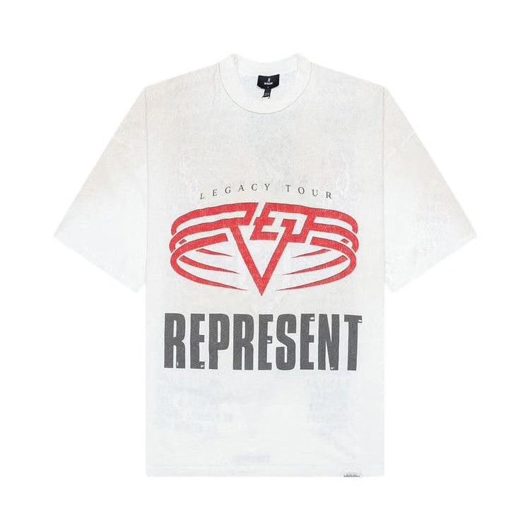 Represent Clo Living Legacy T-Shirt Washed Ecru