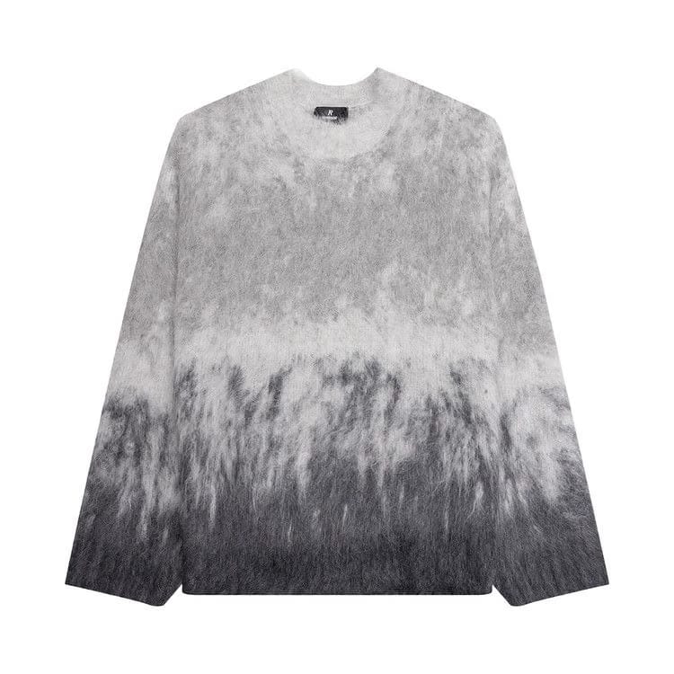 Represent Clo Ombre Knit Sweater Light Grey