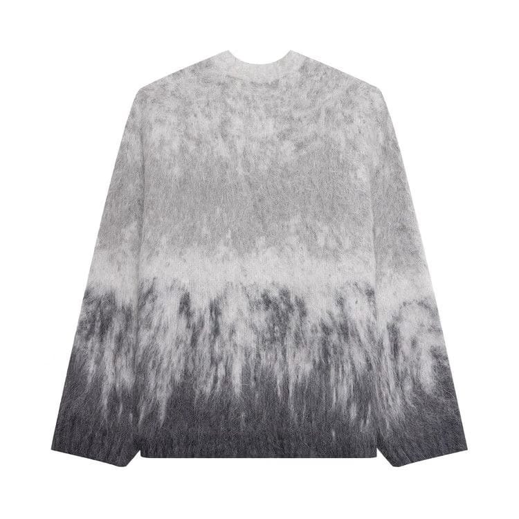 Represent Clo Ombre Knit Sweater Light Grey