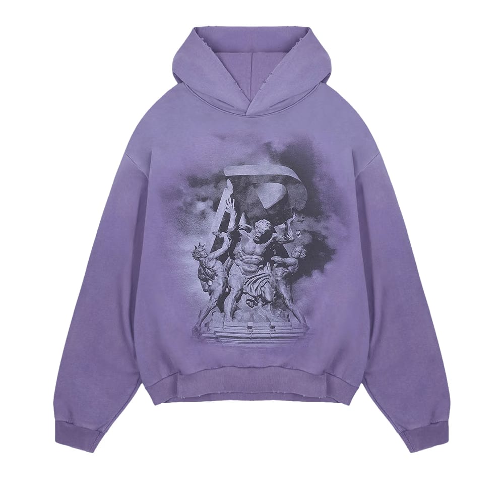 Represent Clo Atlas Hoodie Purple