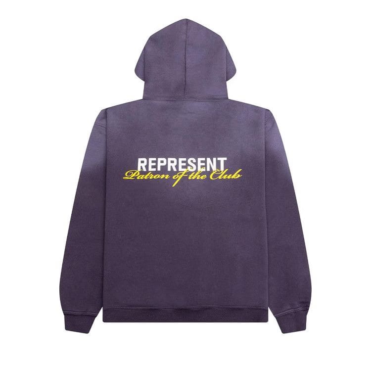 Represent Clo Patron of The Club Hoodie Plum