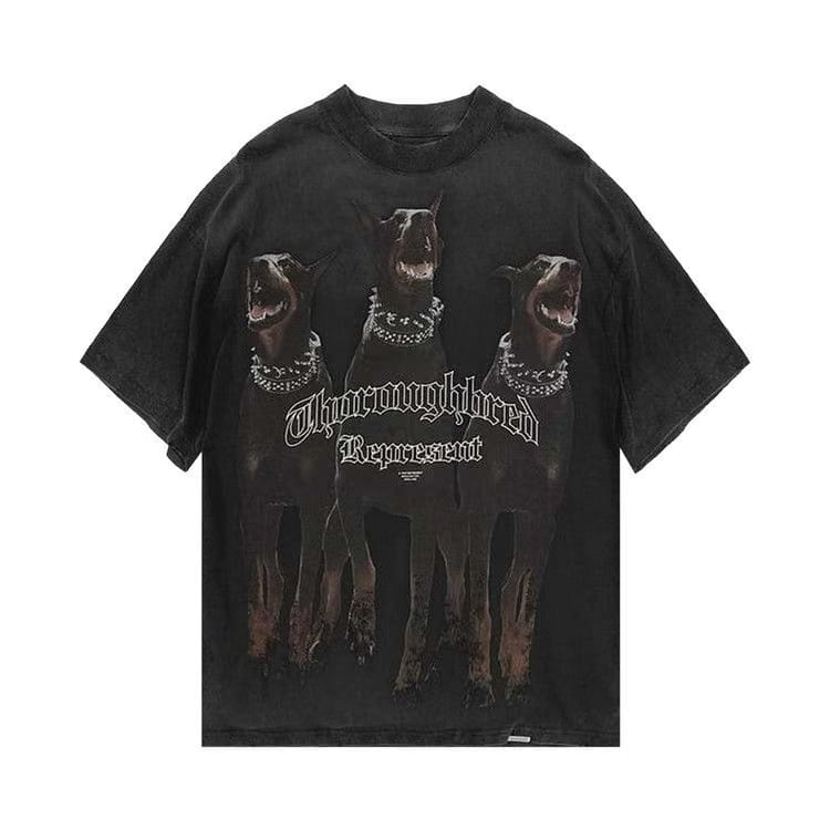 Represent Clo Thoroughbred T-Shirt Vinatage White