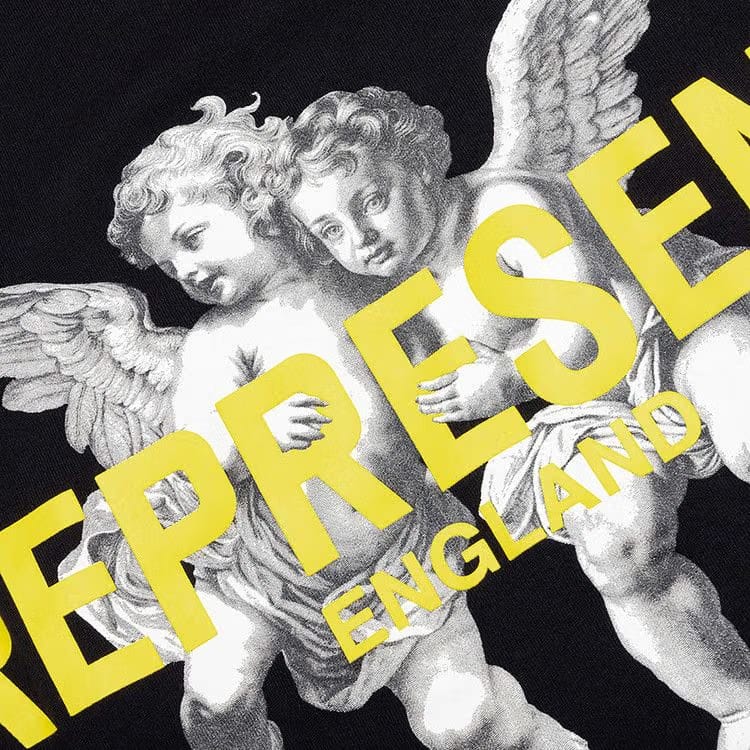 Represent Clo Legacy Cherubs T-Shirt Jet Black
