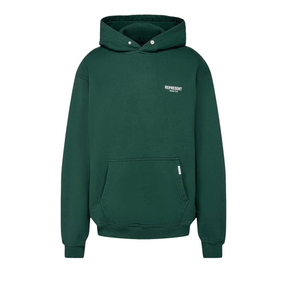 Represent Clo Owners Club Hoodie Racing Green