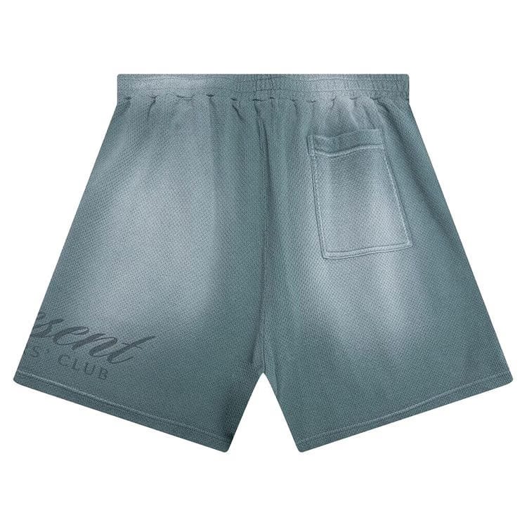 Represent Clo Owner Club Script Mesh Shorts Vintage Green
