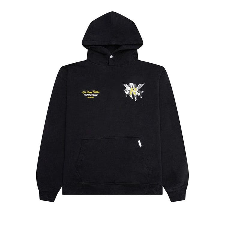 Represent Clo Legacy Cherubs Hoodie Jet Black