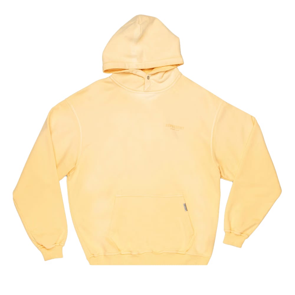 Represent Clo Owners Club Hoodie Pastel Yellow