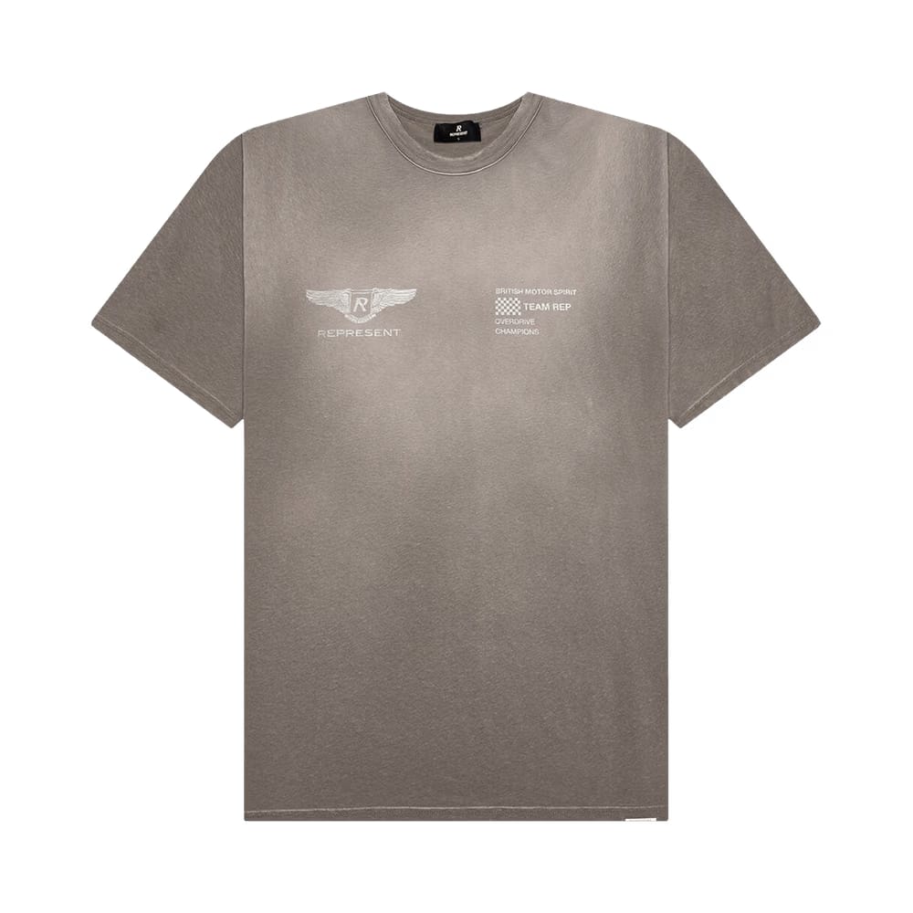 Represent Clo Team Rep T-Shirt Dark Taupe