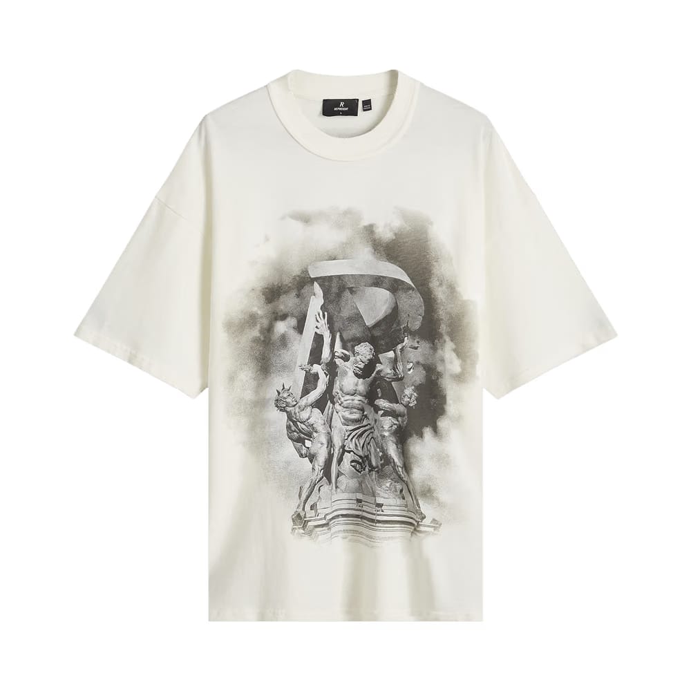 Represent Clo Atlas T-Shirt Flat White