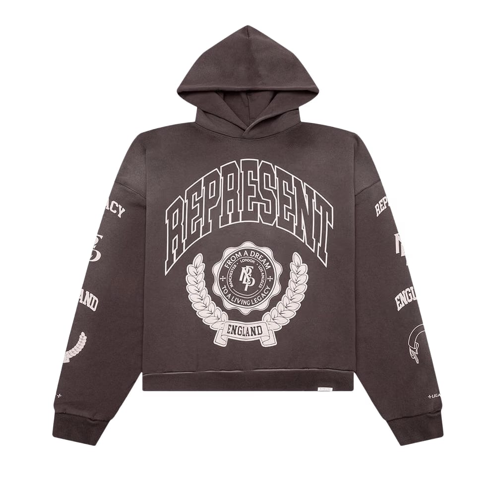 Represent Clo Legacy Crest Hoodie Nero