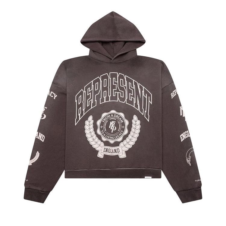 Represent Clo Legacy Crest Hoodie Nero