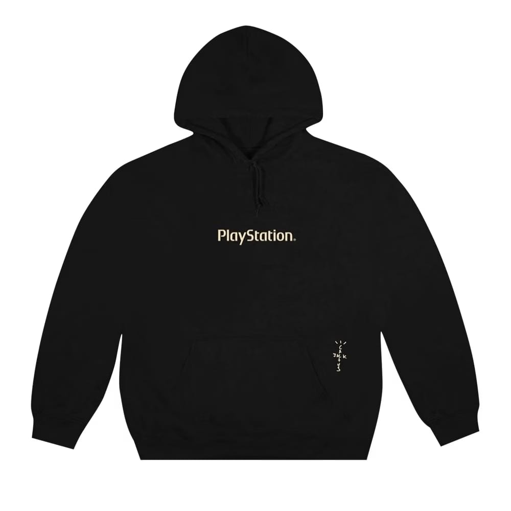 Cactus Jack by Travis Scott Motherboard II Hoodie Black