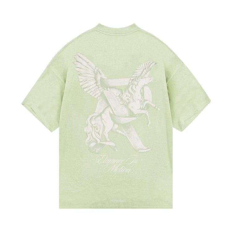 Represent Clo Elegance In Motion T-Shirt Matcha