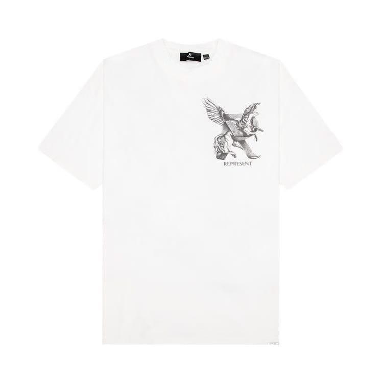 Represent Clo Elegance In Motion T-Shirt Flat White