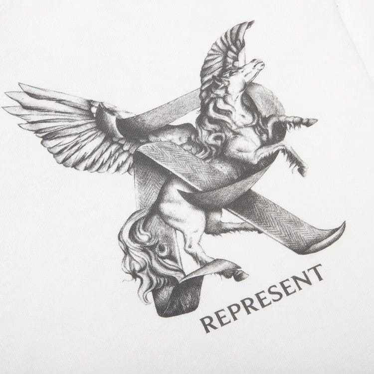 Represent Clo Elegance In Motion T-Shirt Flat White