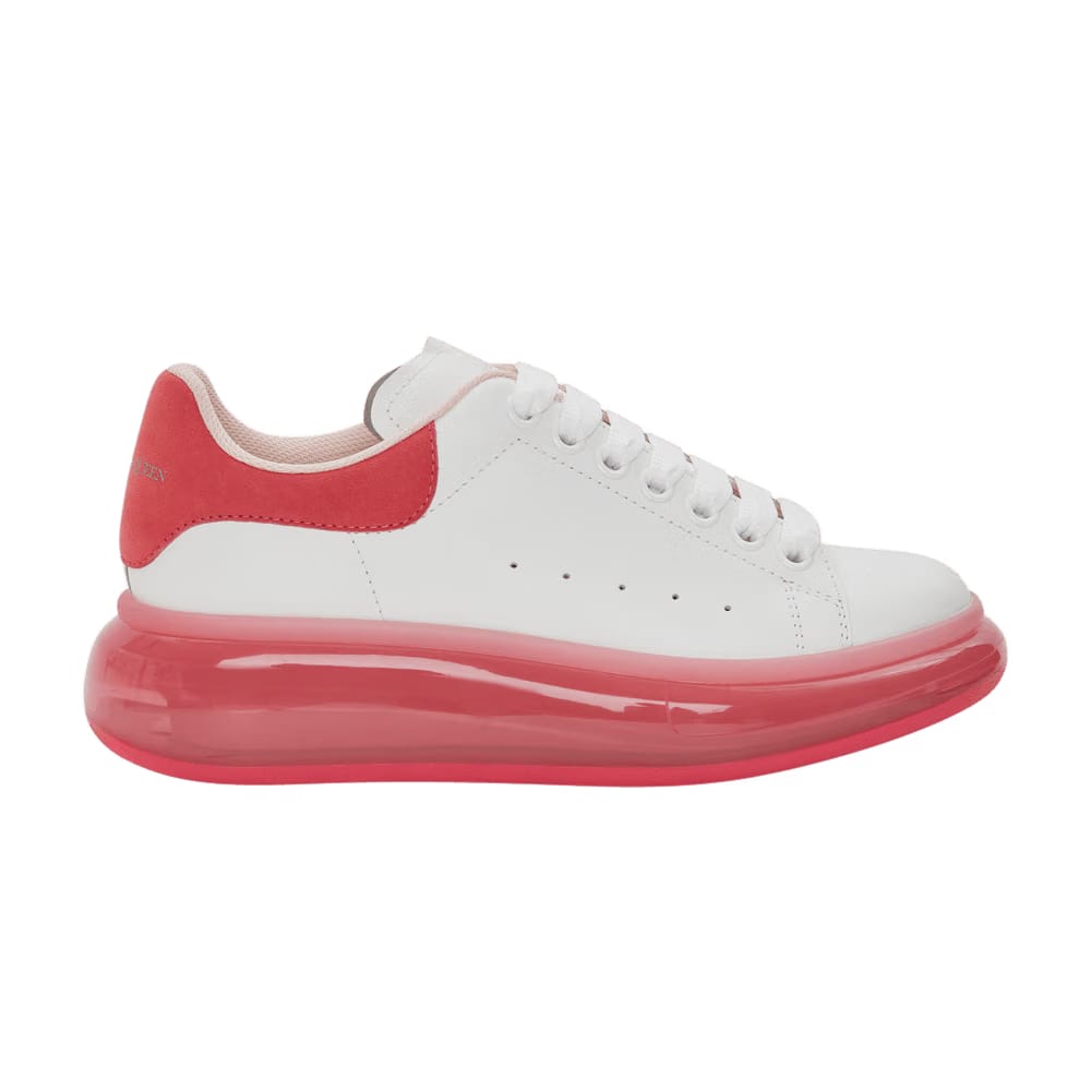 Alexander McQueen Wmns Oversized Sneaker 'Ivory Red'