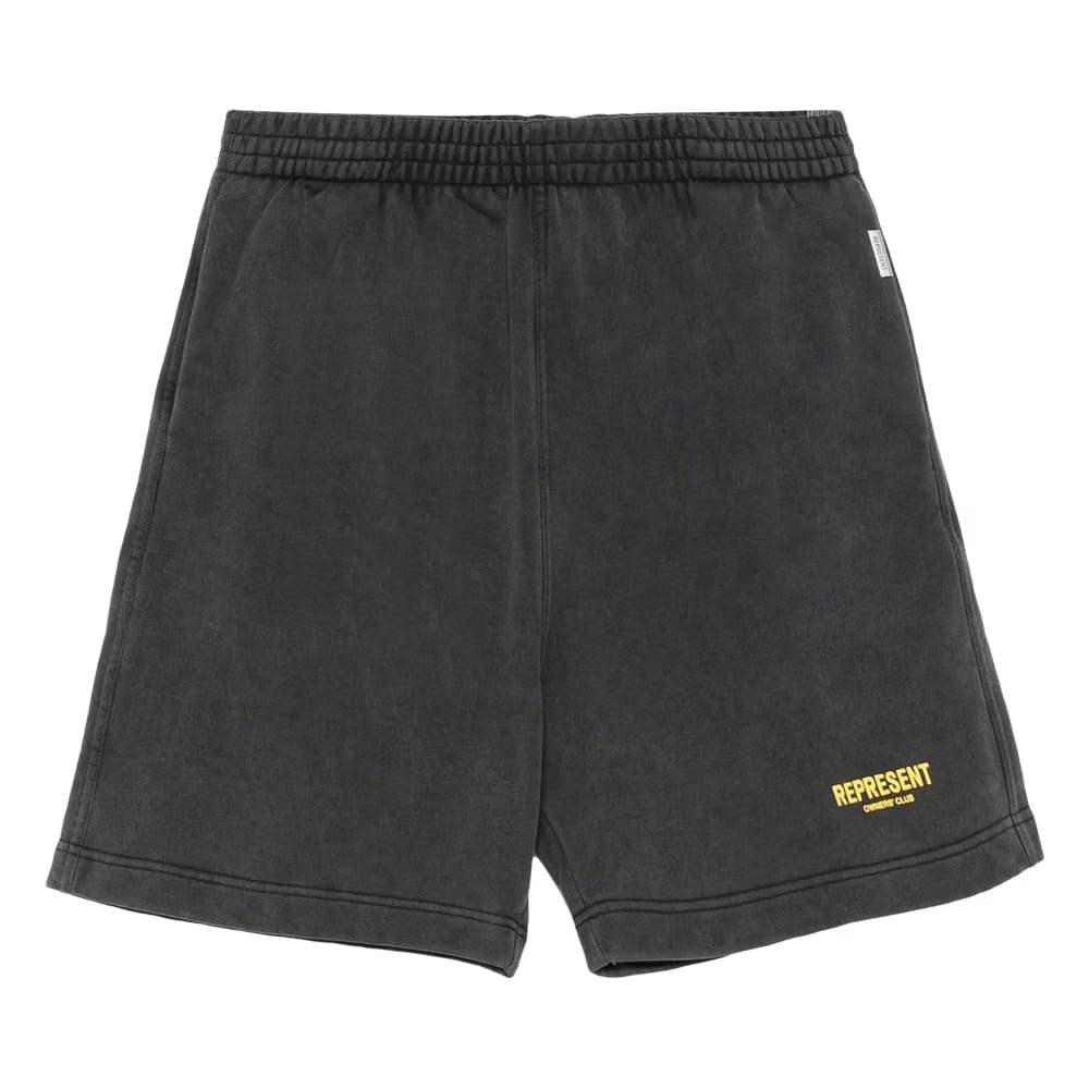 Represent Clo Owners Club Shorts Vintage Grey/Yellow