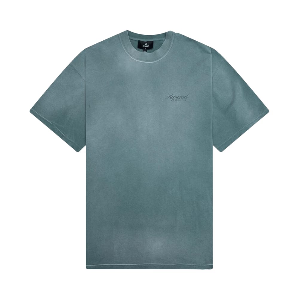 Represent Clo Owner Club Script T-Shirt Vintage Green