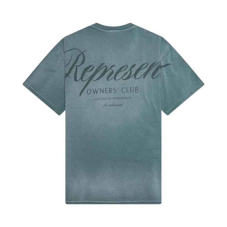 Represent Clo Owner Club Script T-Shirt Vintage Green
