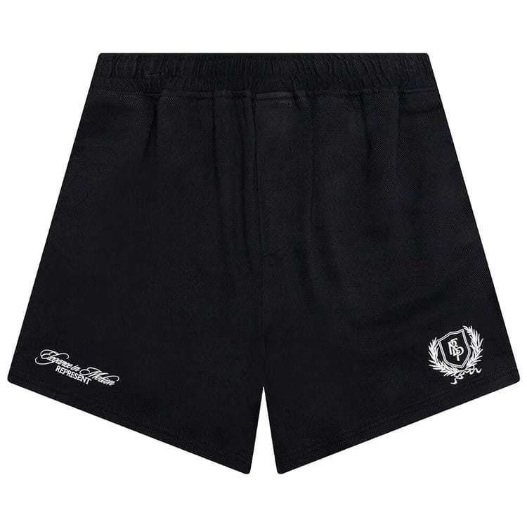 Represent Clo Crest Shorts Jet Black
