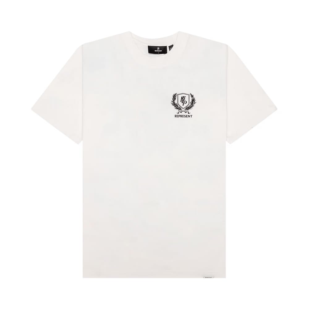 Represent Clo Crest T-Shirt Flat White