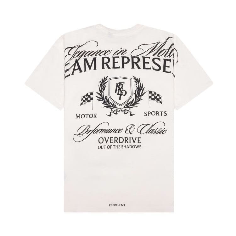 Represent Clo Crest T-Shirt Flat White
