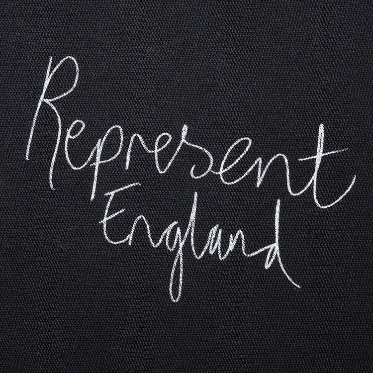 Represent Clo Hand Drawn Thoroughbred Dogs T-Shirt Aged Black