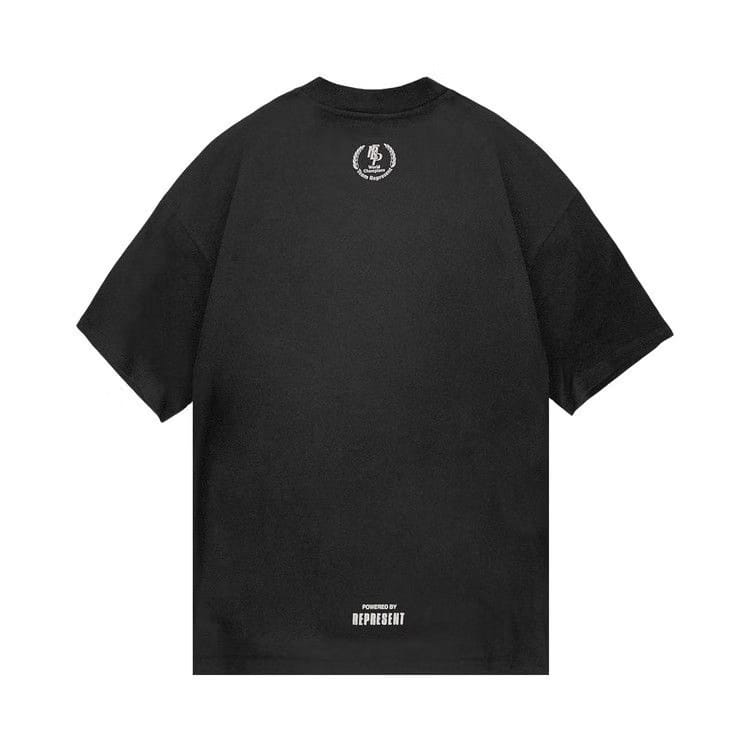 Represent Clo World Championship T-Shirt Stained Black