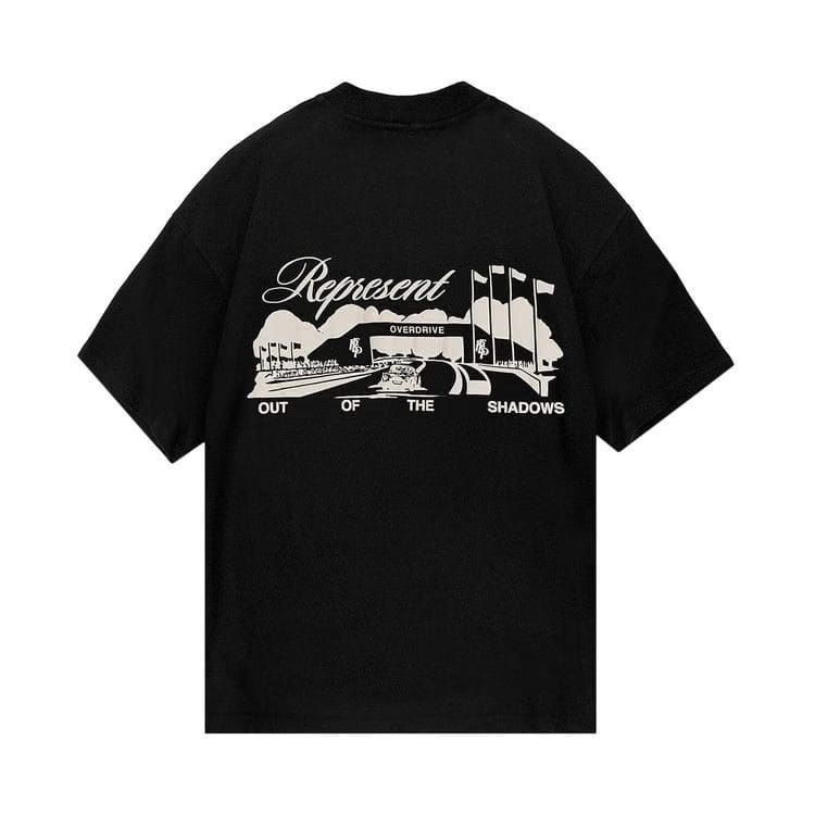 Represent Clo Raceway T-Shirt Jet Black