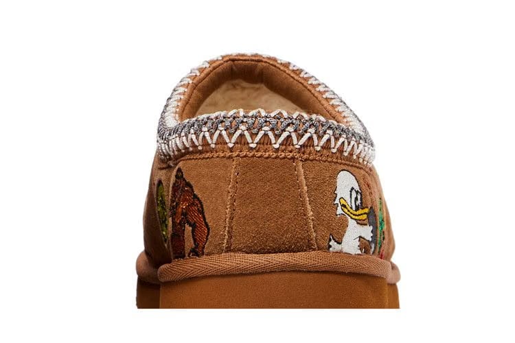 Palace x UGG Tasman Slipper Chestnut