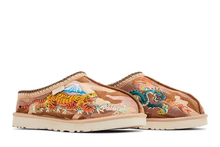 Palace x UGG Tasman Slipper Chestnut Camo