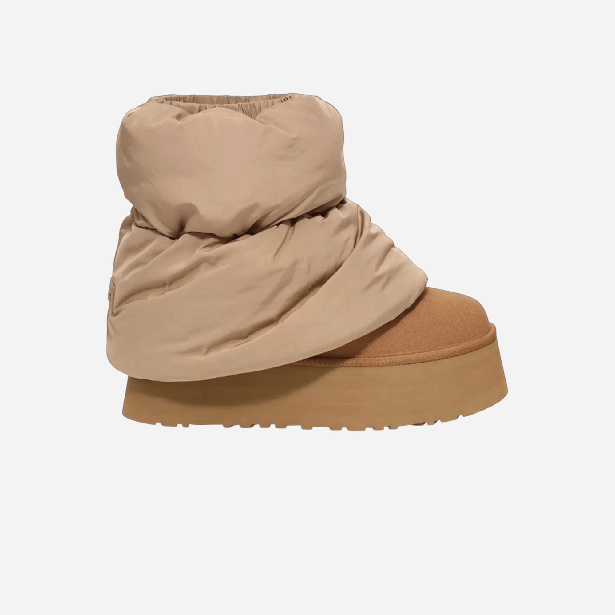 UGG Wmns Classic Mini Dipper Puffer 'Amphora Chestnut'