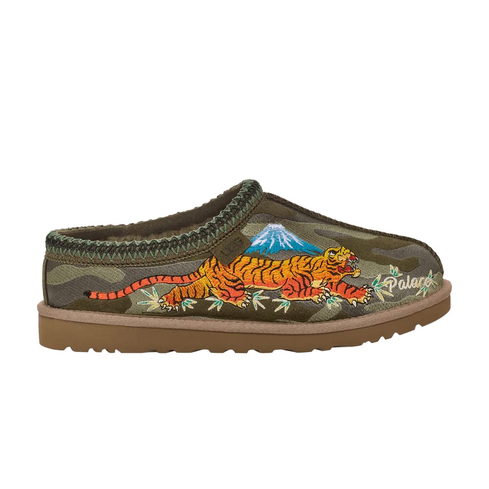 Palace x UGG Tasman Slipper Burnt Olive Camo
